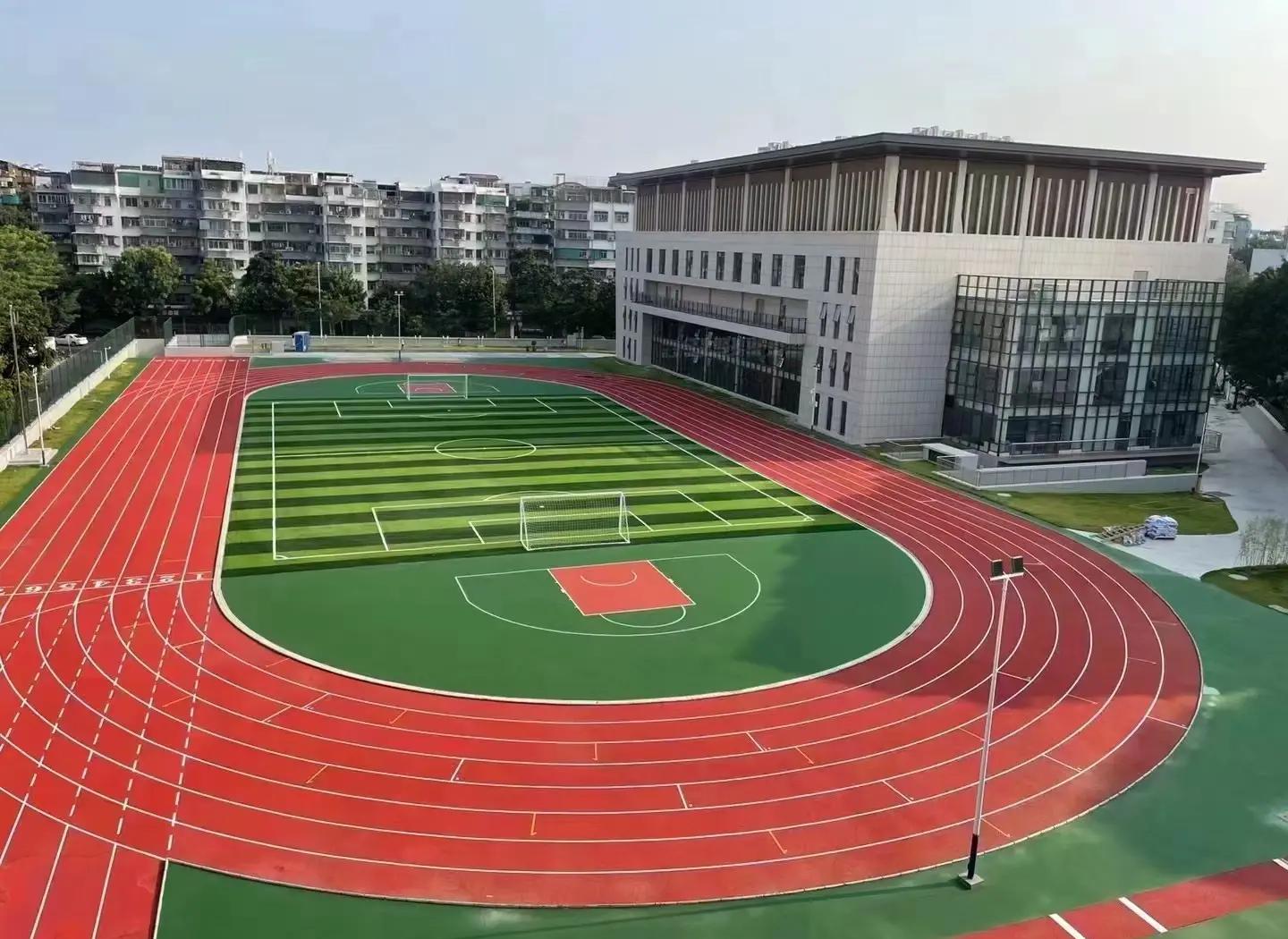 大庆市学校塑胶跑道塑胶篮球场 - 价格